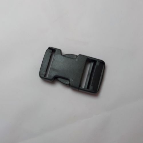 Steckschnalle Kunststoff schwarz 3 cm